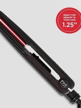 FHI Heat 1.25" Black Ceramic Hair Straightener